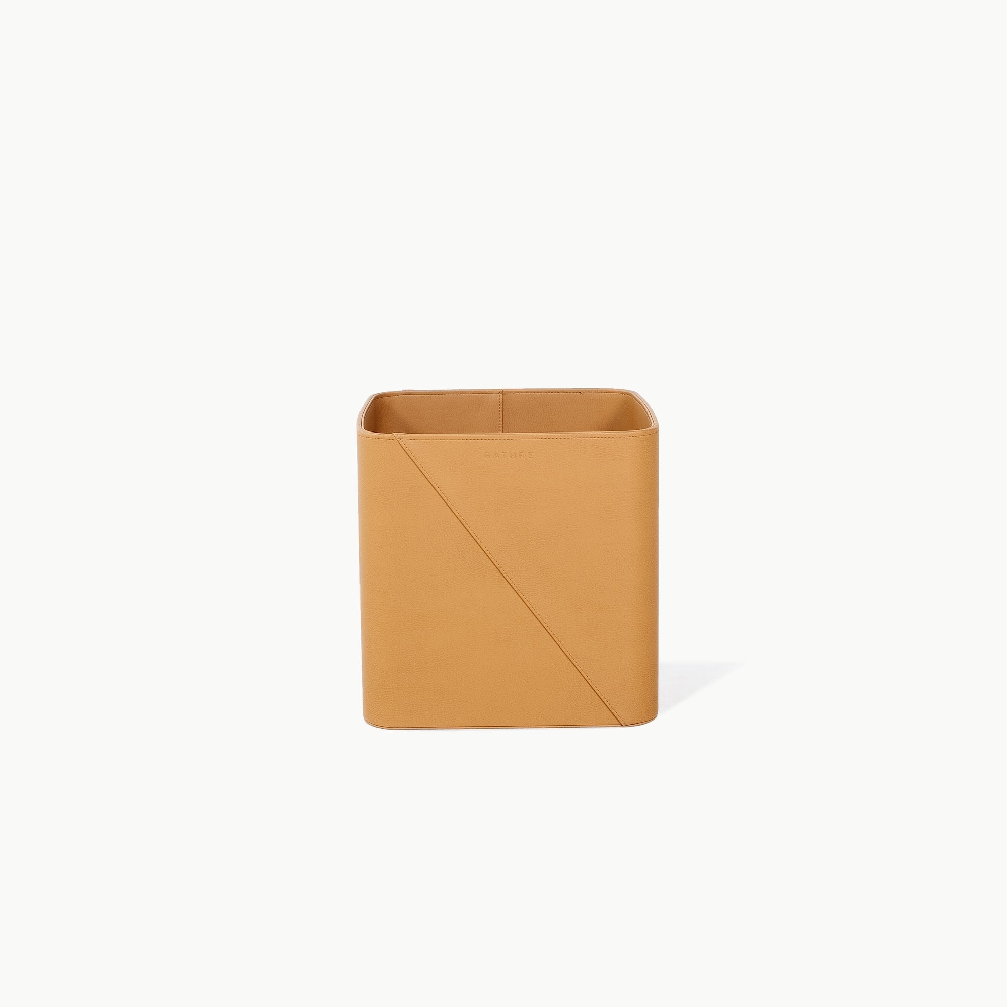 Camel (on sale)@deboss view of Medium Camel Storage Bin