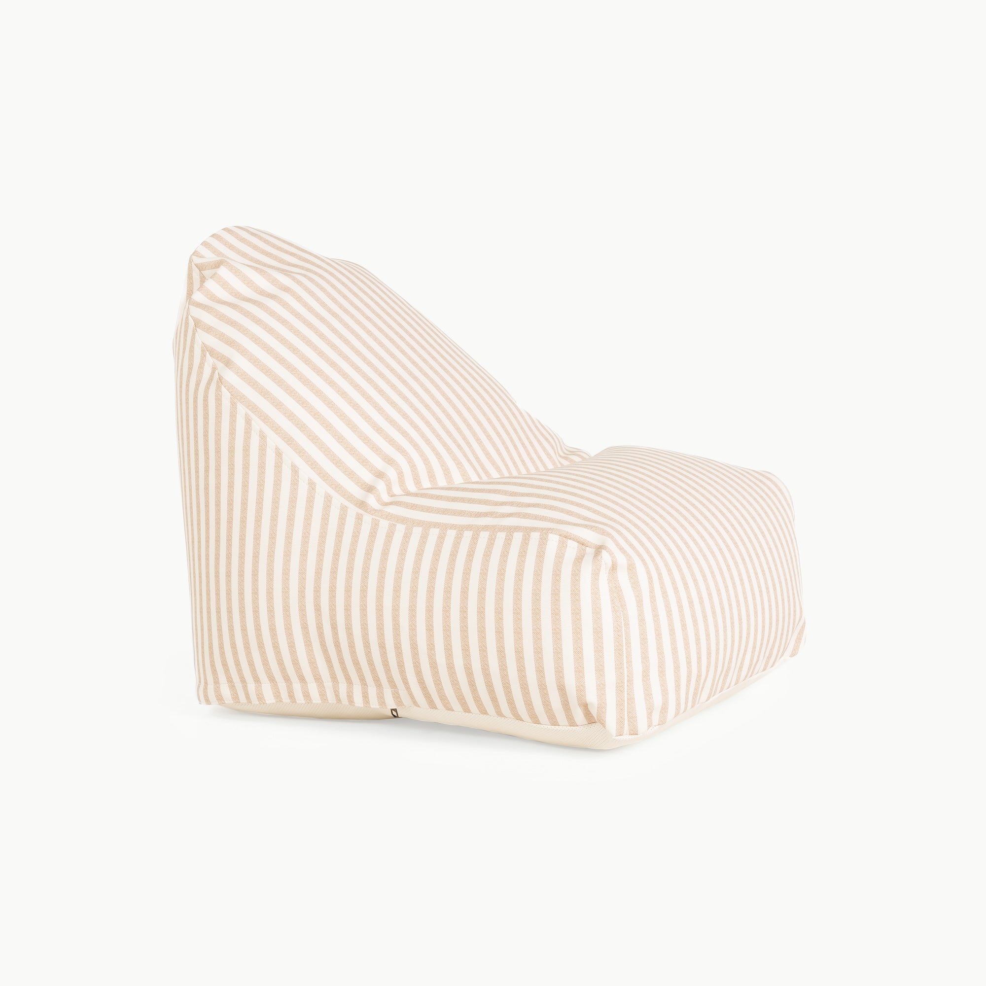 Cafe Stripe@side detail image of mini lounger