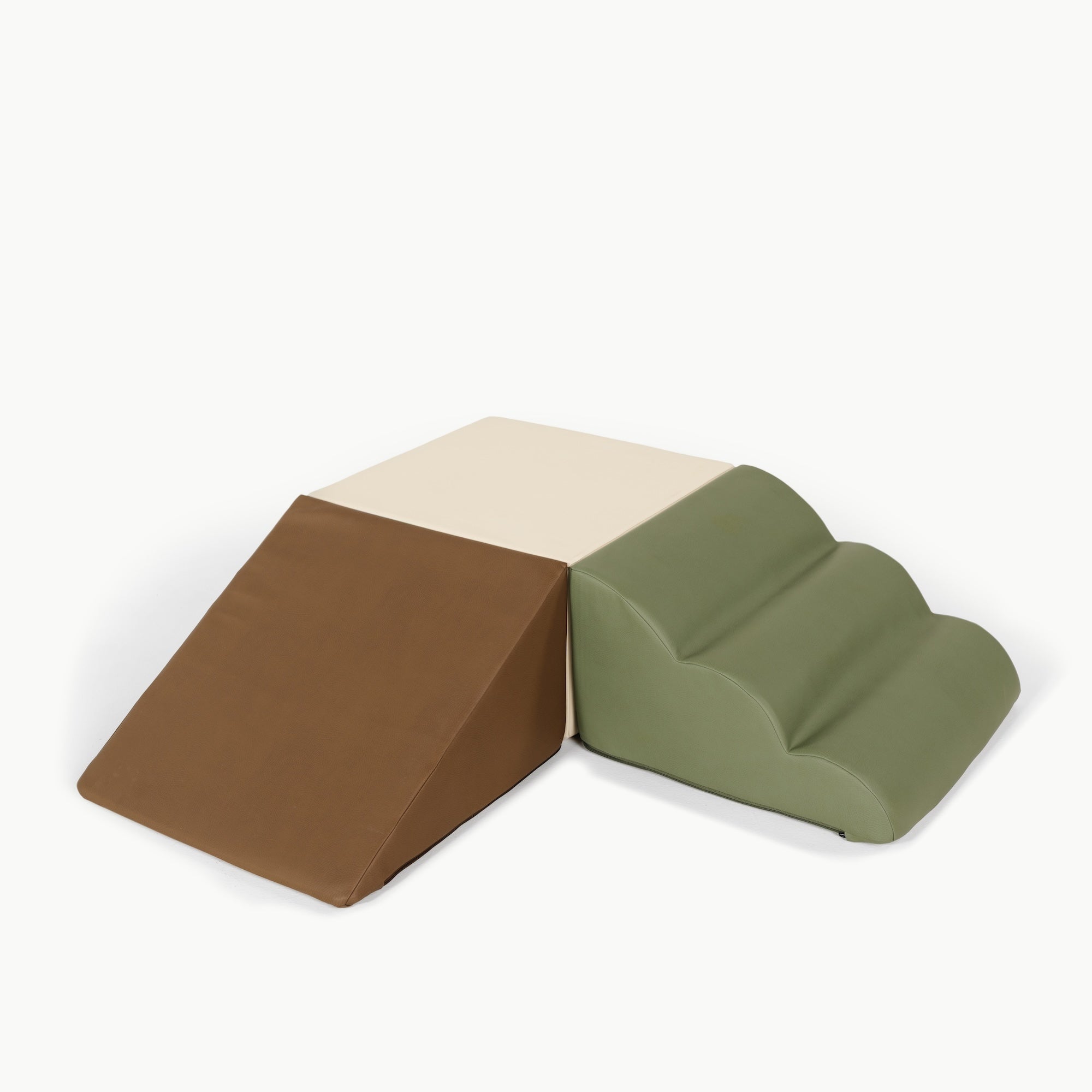 Espresso • Ivory • Thyme@Mini Climber Playset