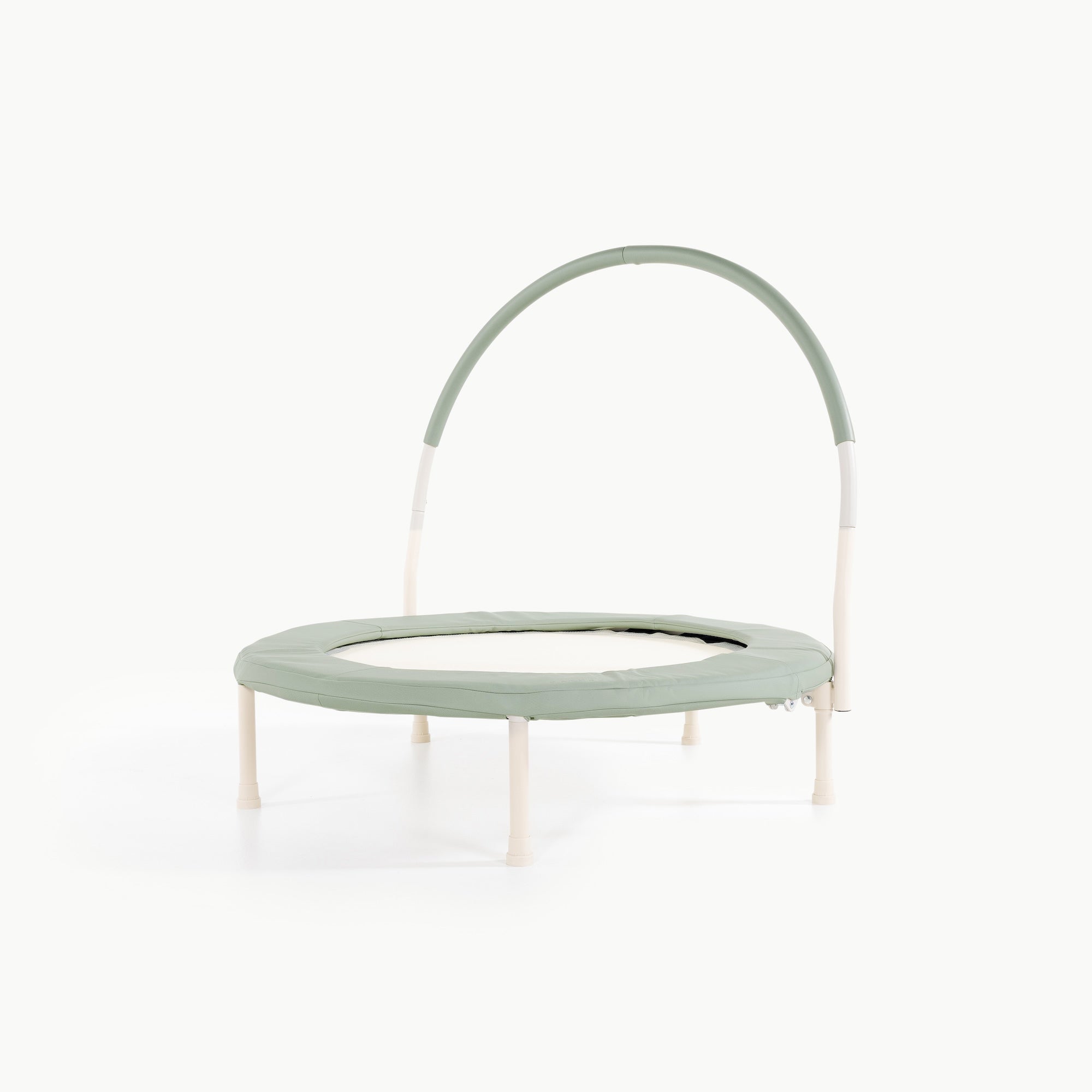 Palm@Minimalist kids trampoline designed to fit beautifully in shared living spaces