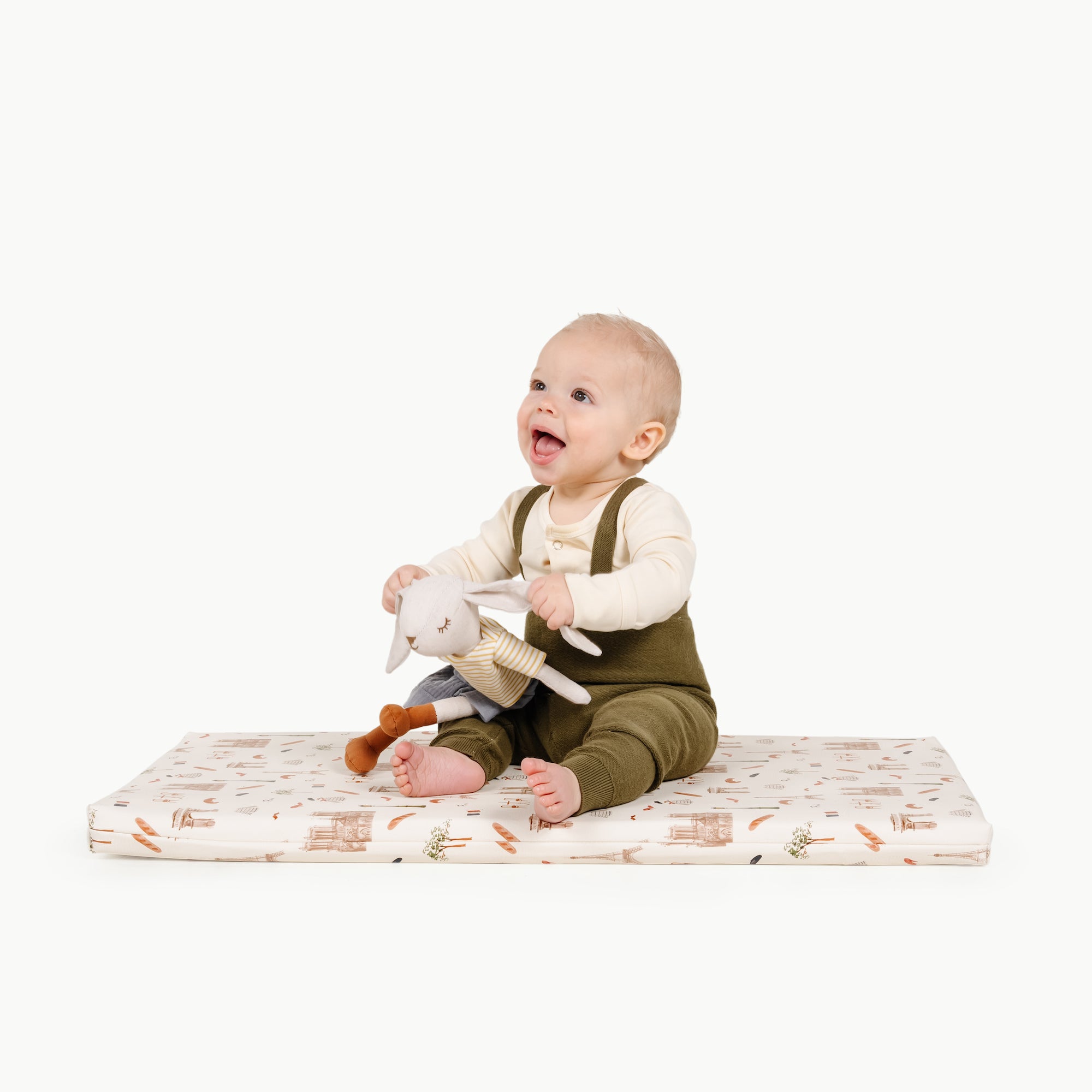 Paris (on sale)@baby sitting on the paris padded micro+
