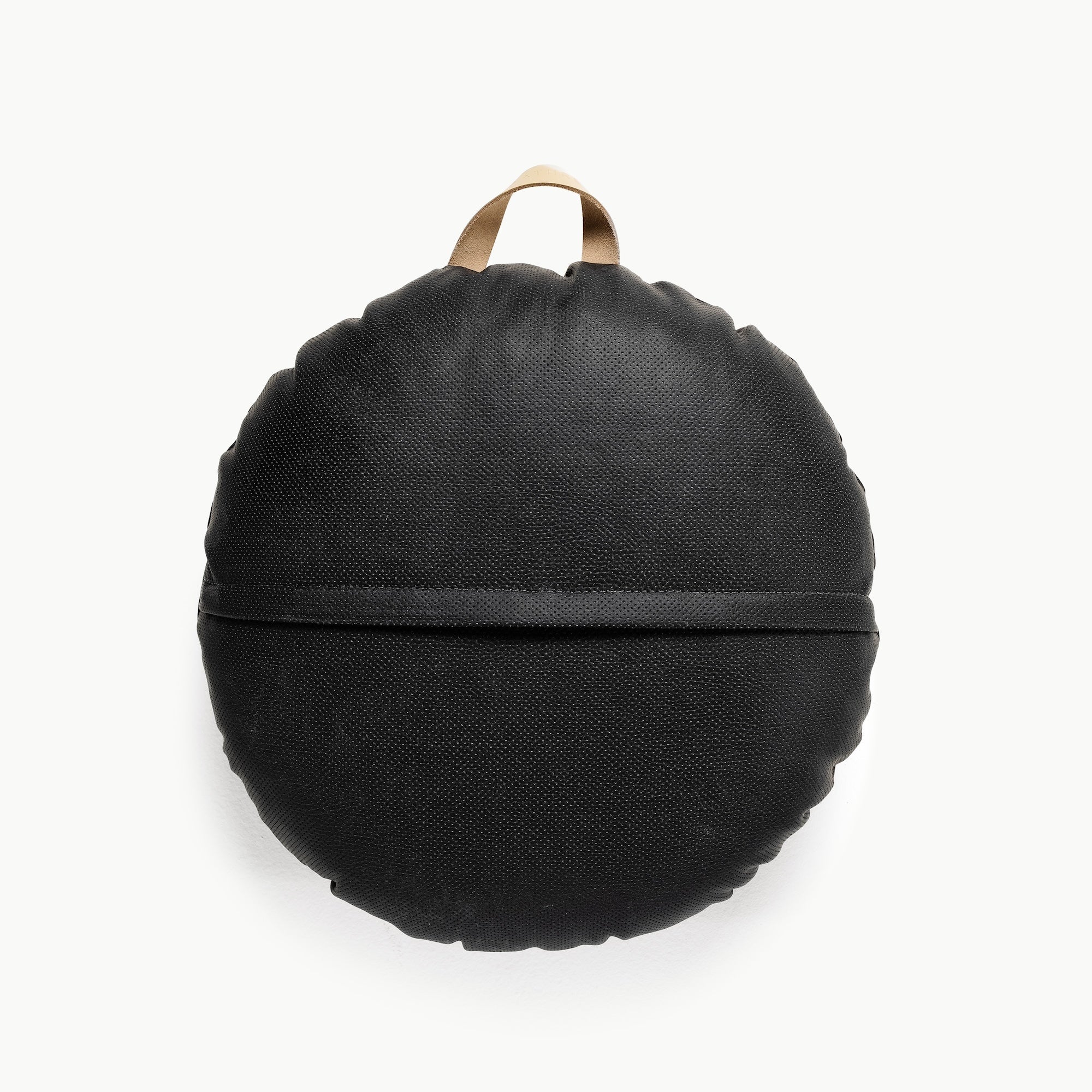 Raven (on sale)/ Circle@Back detail on the Raven Mini Circle Floor Cushion