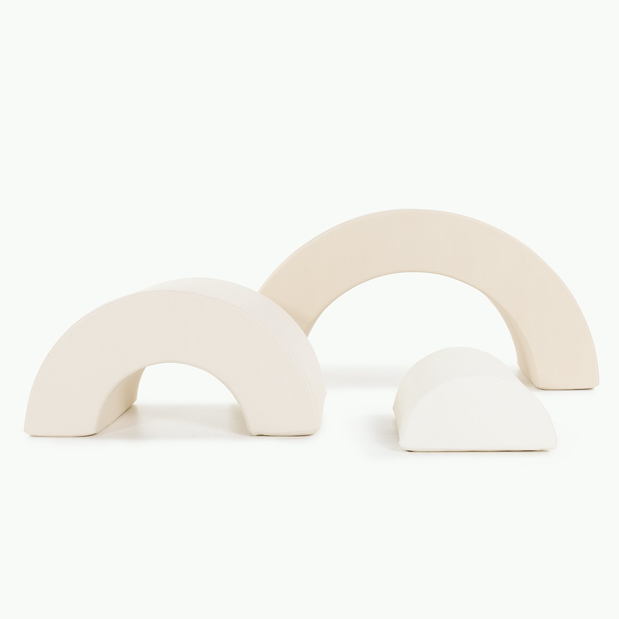 Wool • Ivory • Alabaster (on sale)@Ivory Arc Playset