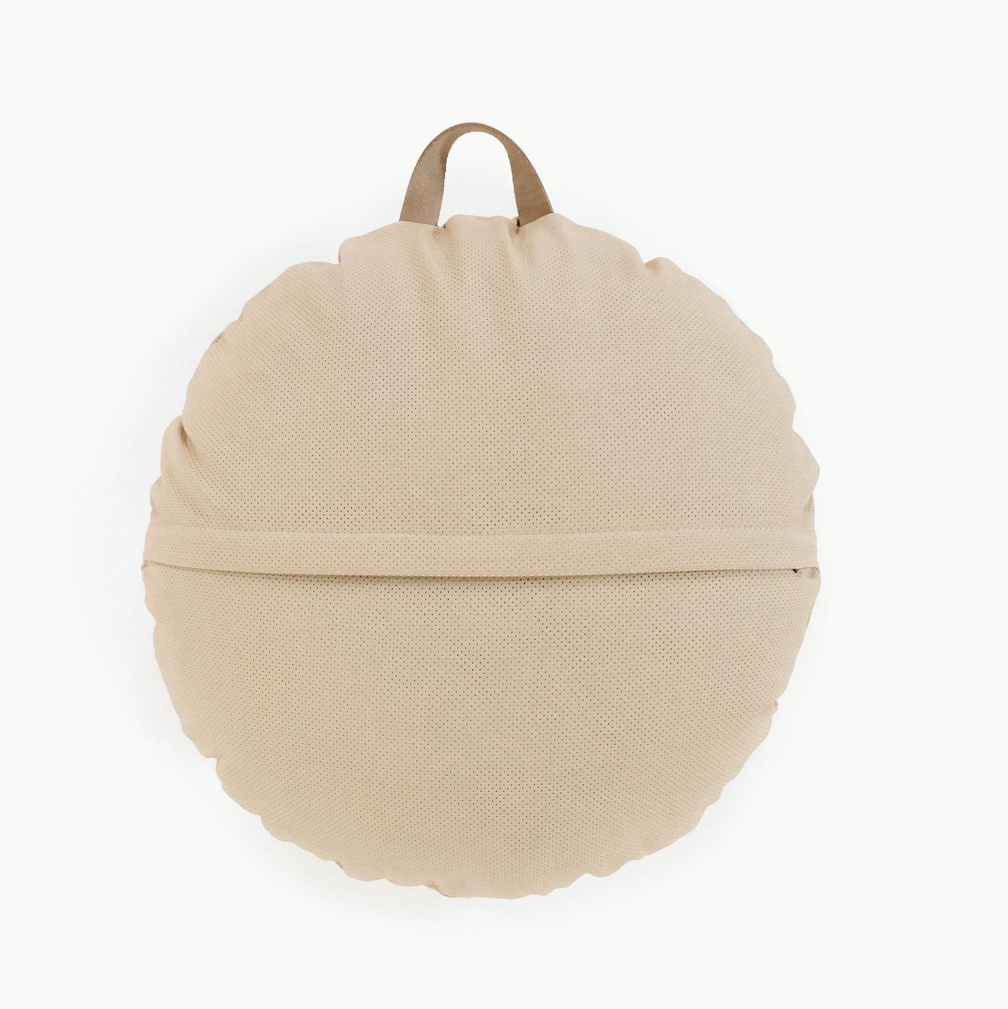Millet (on sale)/ Circle@Hanging tab detail on the Millet Mini Circle Floor Cushion