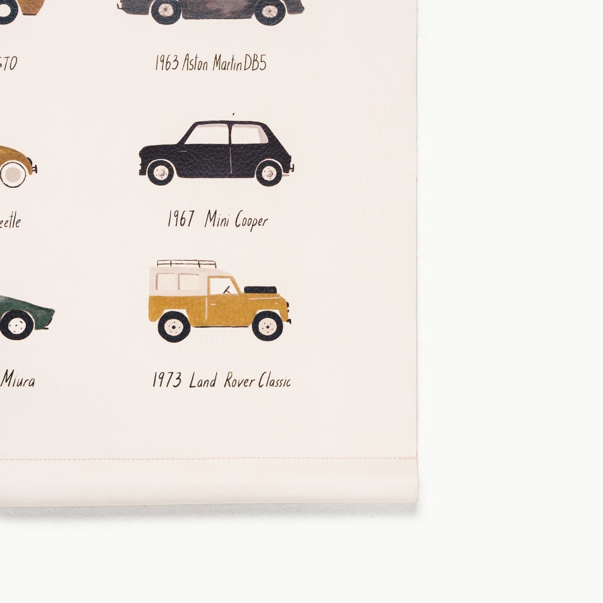 Classic Cars (on sale)@Corner deboss detail so classic cars poster