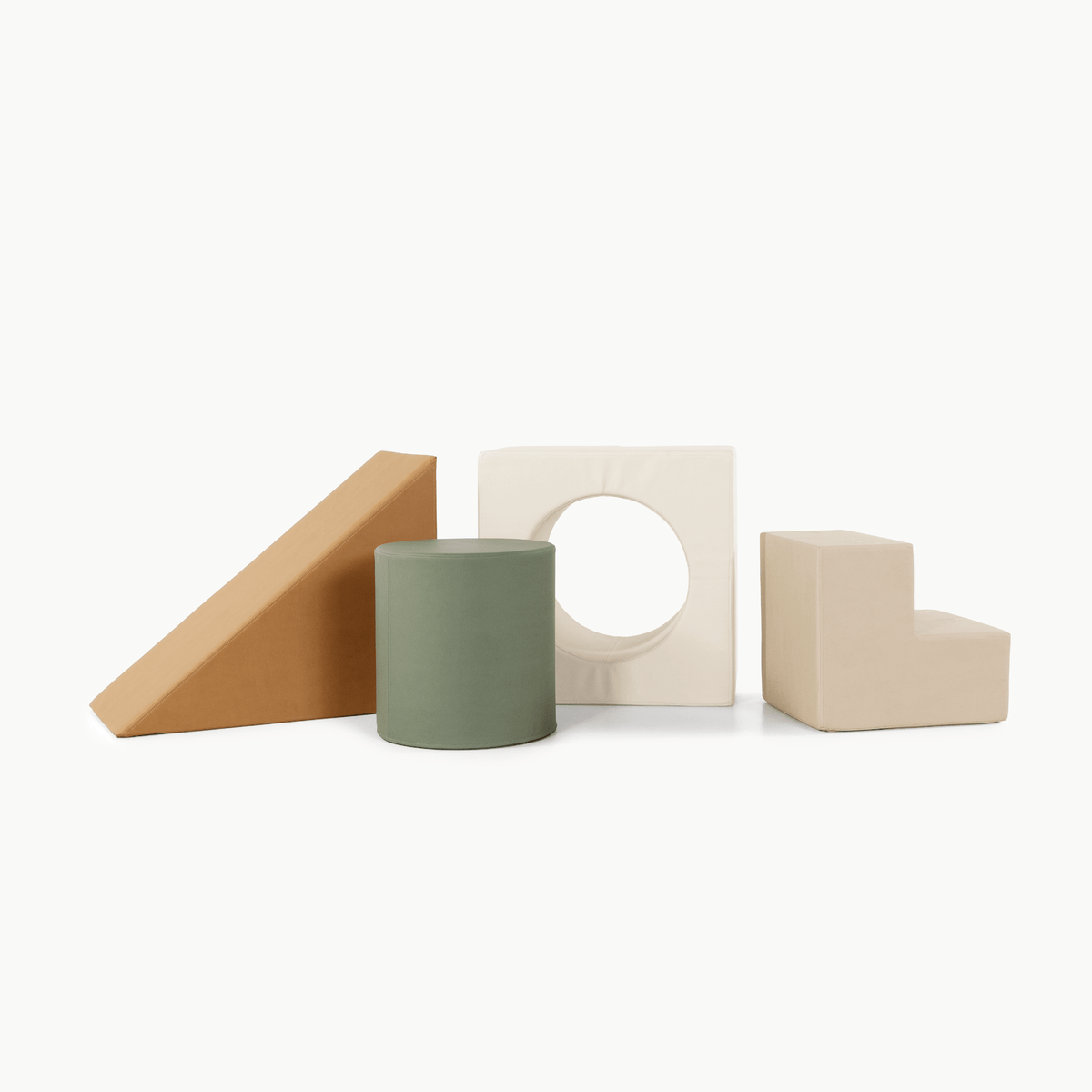 Camel • Ivory • Thyme • Millet / Block Playset@Block Playset (Color)