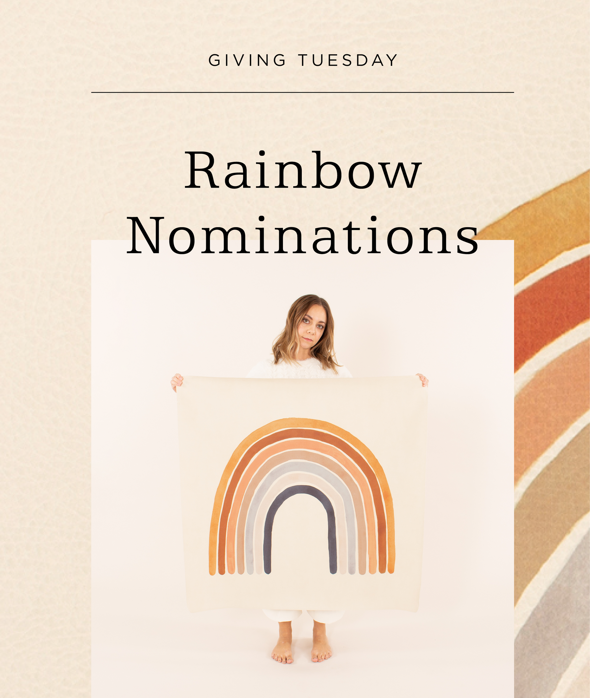 Giving Tuesday Rainbow Mini Mat Nominations