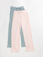 Blossom@woman wearing blossom cozy earth pajamas