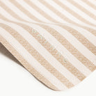 Cafe Stripe / Square@gathre deboss on cafe stripe midi square mat