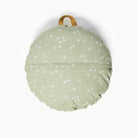 Flora (on sale) / Circle@zipper detail on mini cushion
