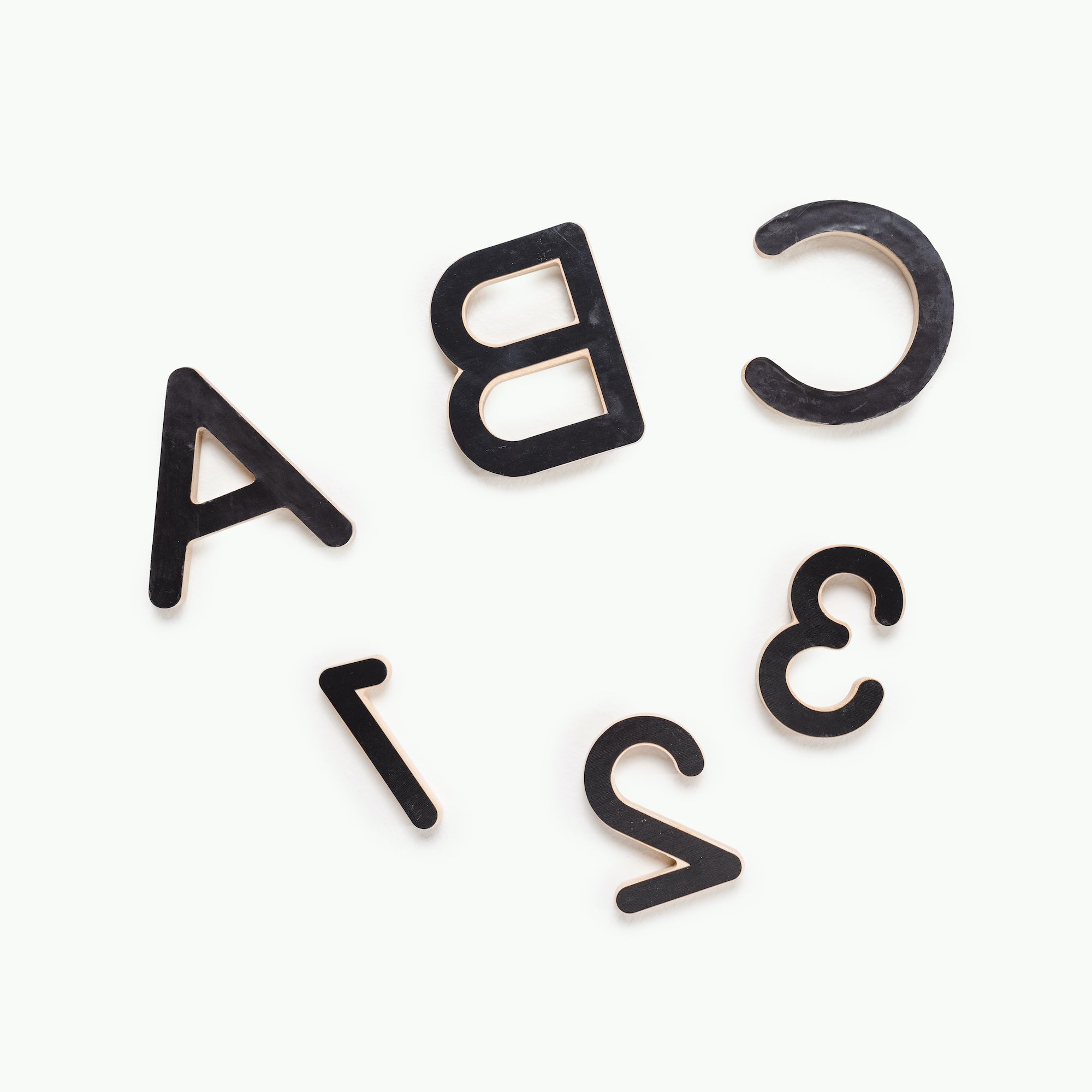 Birch (on sale)@back side of wooden numbers