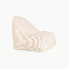Cafe Stripe@side detail image of mini lounger
