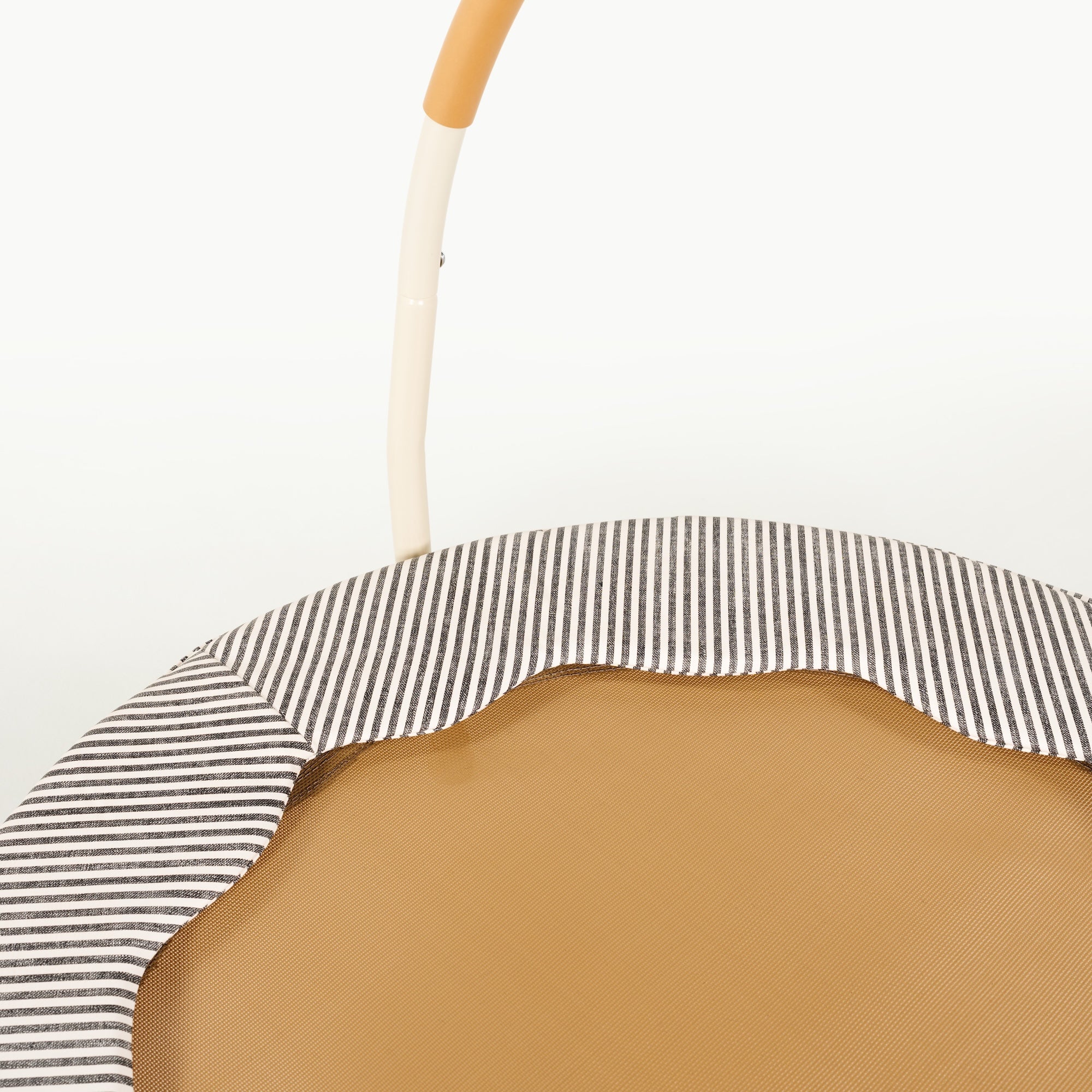 Stone Stripe Scallop@Children’s indoor trampoline with modern design for active play at home