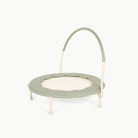 Palm Scallop@Minimalist kids trampoline designed to fit beautifully in shared living spaces