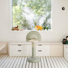 Palm@Modern basketball hoop for toddlers styled in a home play space