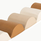 Ivory • Millet • Camel@the hex hopper laying flat