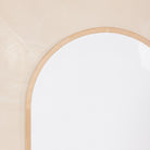 Beech@Premium wooden kids chalkboard with smooth bullnose edge and arched shape