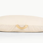 Ivory / Square@handle detail of the Ivory  Floor Cushion