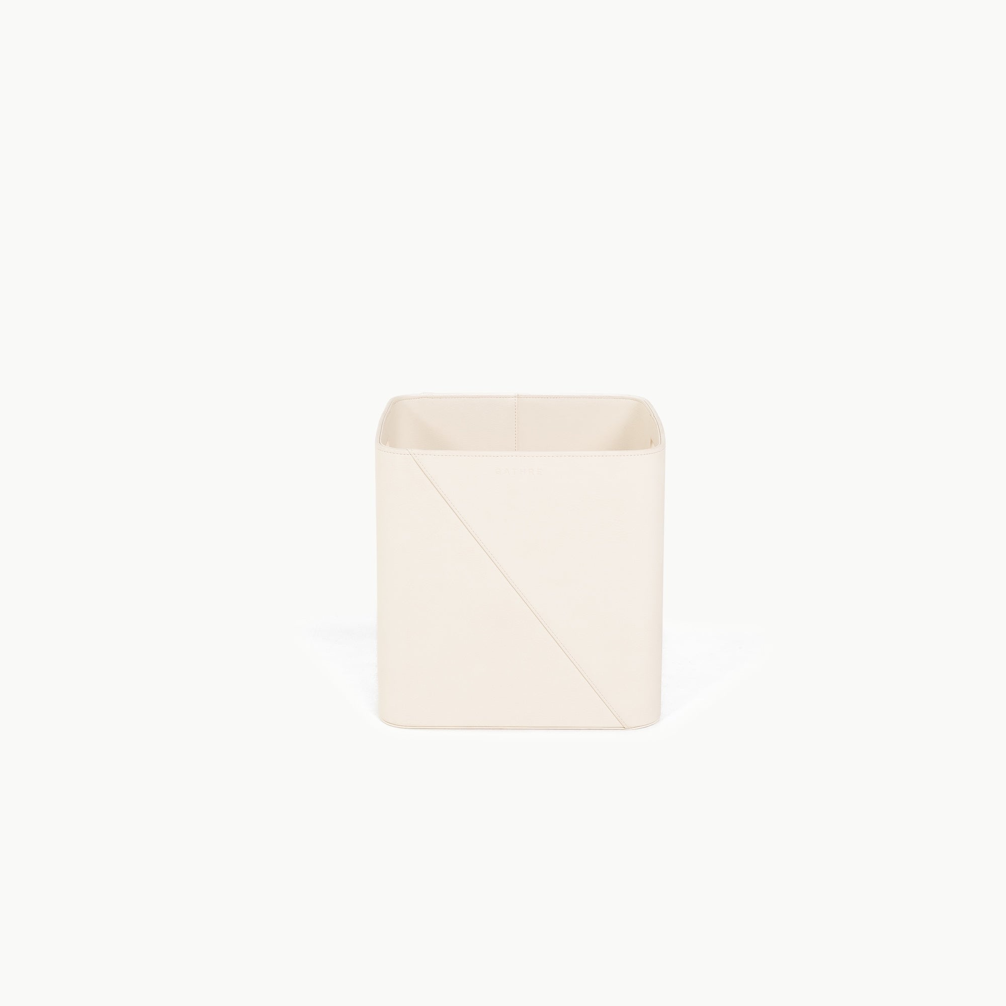 Ivory (on sale)@deboss view of Medium Camel Storage Bin 