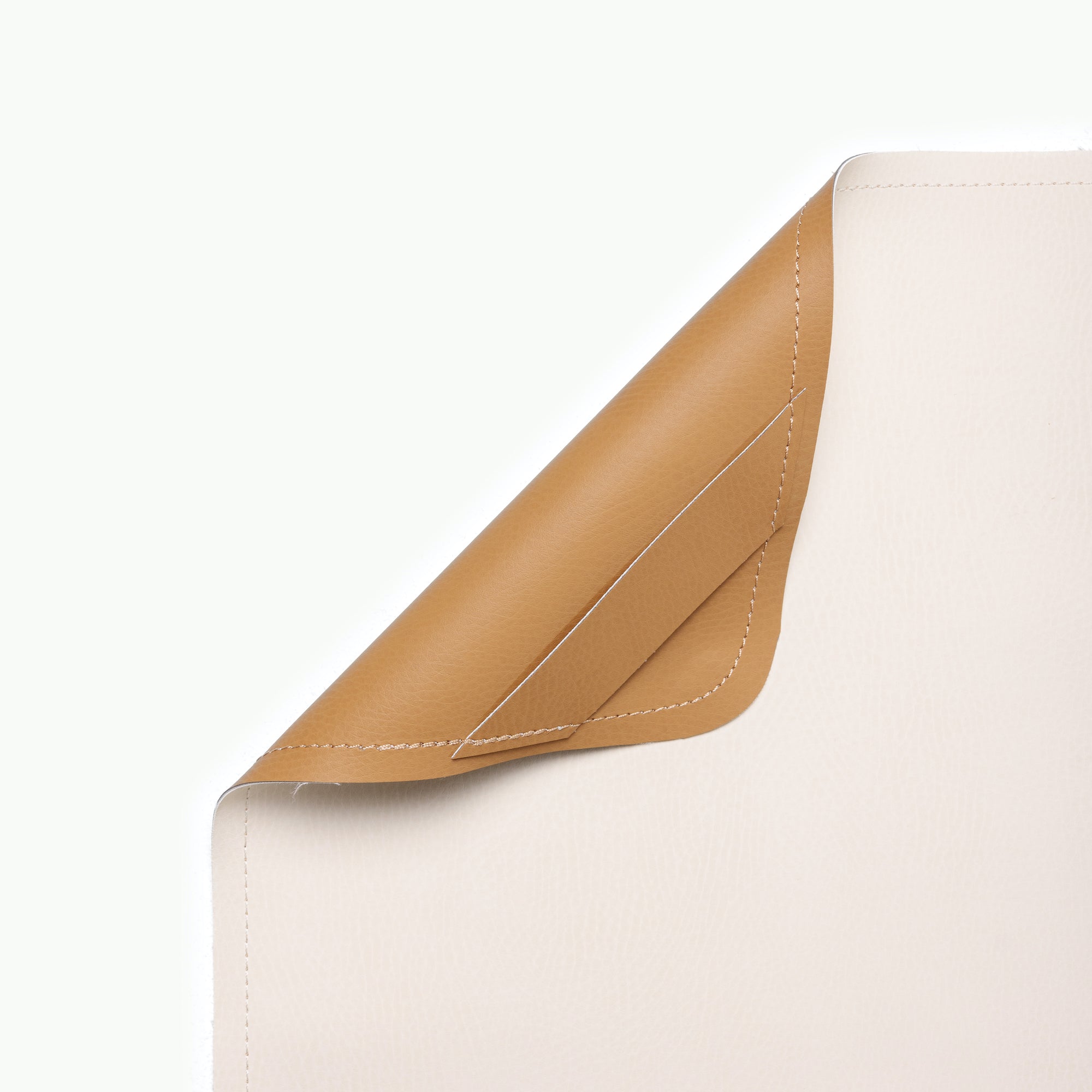 Camel • Ivory (on sale)@hanging tab on the ivory/camel mini mat