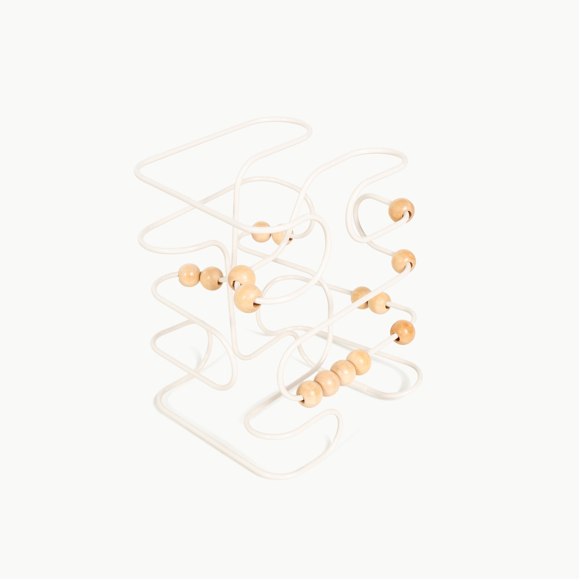 Ivory (on sale) / Square@Thoughtfully designed bead maze for fine motor play and exploration