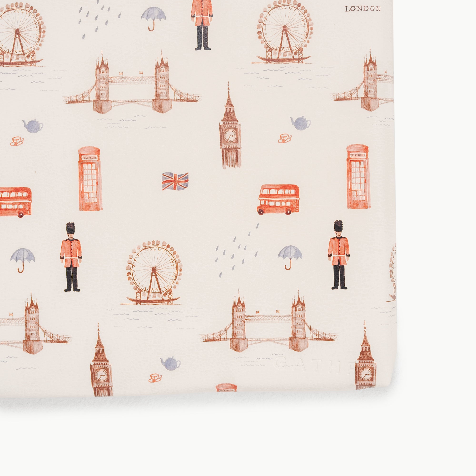 London (on sale) / Square@zipper on the london padded mat