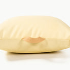Mellow / Square@handle detail on a mini cushion