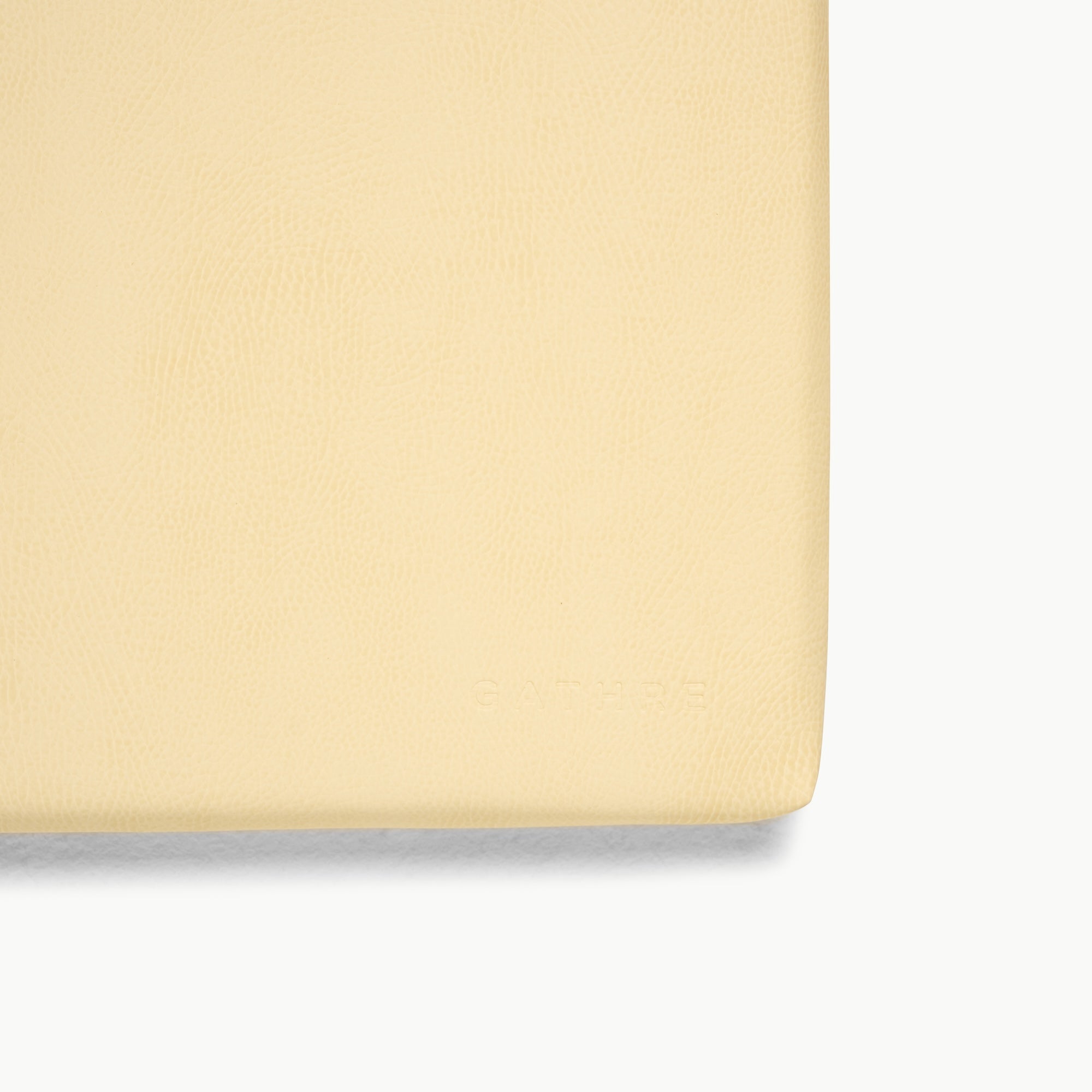 Mellow@deboss detail on padded mat