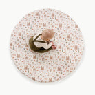 Paris (on sale) / Circle@overhead of kid playing on the paris padded mini circle mat