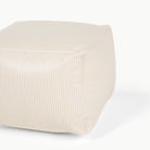 Pinstripe (on sale)@square pouf detail image