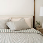 Agave Stripe@Child bedroom styled with cotton comforter set
