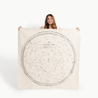 Constellation - Southern Hemisphere (on sale) / Square@woman holding the constellation - southern hemisphere midi mat 