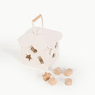 Ivory (on sale)@Wooden shape sorter designed for babies and toddlers