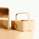 Untanned (on sale)@Handle detail of Small Untanned Caddy