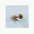 Beau@Overhead baby sitting on the Beau Mini Mat