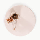 Belle / Circle@Overhead of girl sitting on Belle Padded Mini circle
