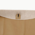 Camel / Circle@Hanging tab detail on the Camel Midi Circle Mat