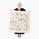 Fleurs@Woman holding the Fleurs Mini Mat