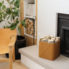 Camel (on sale)@lifestyle image of the camel medium storage bin