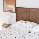 Menagerie@Child bedroom styled with cotton kids bedding sheets