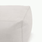 Gull (on sale)@Seam detail on the Gull Square Pouf