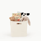 Ivory (on sale)@Medium Ivory Storage Bin full of toys + books