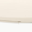 Ivory@Zipper on ivory padded midi circle