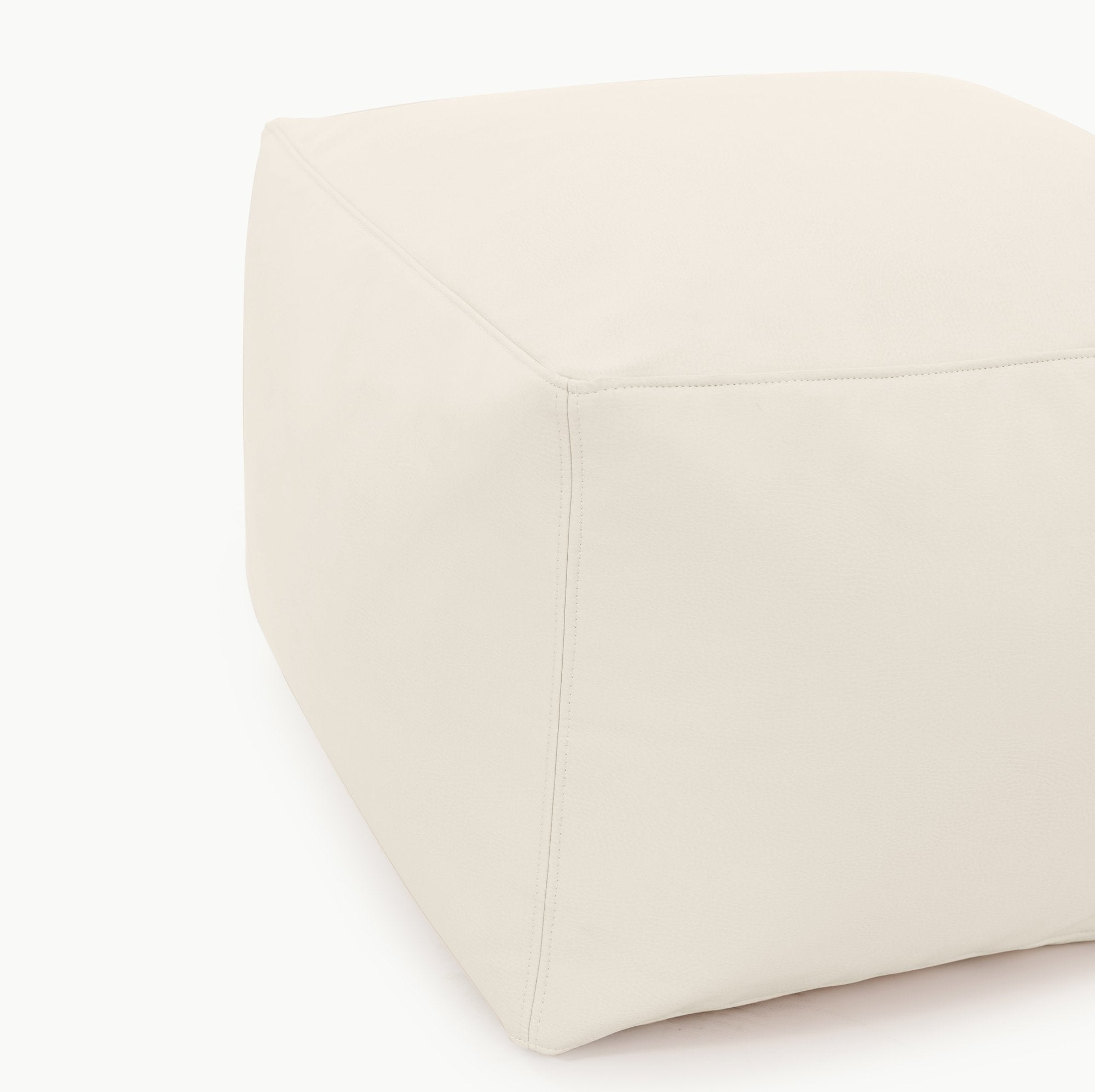 Ivory@Ivory Square Pouf 