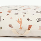 Menagerie (on sale) / Square@Gathre deboss detail on the Menagerie Square Floor Cushion