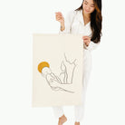 Nativity (on sale)@Woman holding the Nativity Poster 