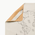 World Map@Hanging tab detail on the Midi+ World Map