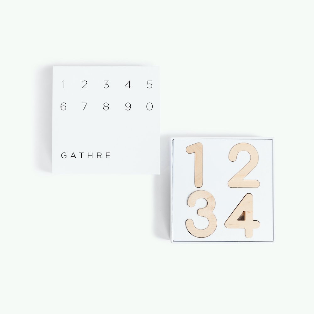 Birch (on sale)@Wooden Letters in white Gathre packaging 