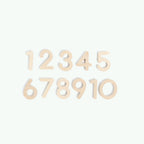 Birch@Wooden Numbers