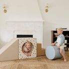 Peter Rabbit™ • Our Beatrix Blue • Millet • Wheat (on sale)@lifestyle image of block playset